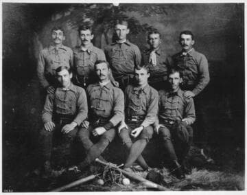 Early Los Angeles Baseball Team
