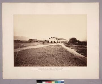 Mission, San Fernando Rey. / Los Angeles County, California, Established Sept. 8th, 1797