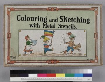 Colouring and Sketching with Metal Stencils