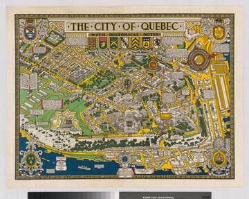 The City of Quebec with historical notes