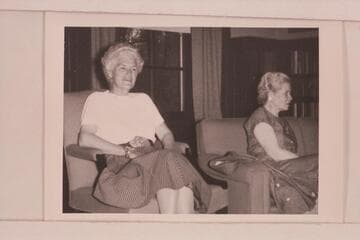 Mary Abbott and Nancy Doerr; King's Gap, Pennsylvania