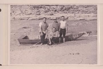 Run on the San Juan River in a Fold-Flat boat; Mexican Hat