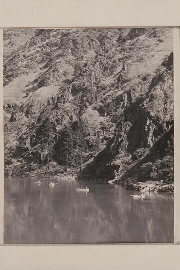 Boats of Nevills party; Salmon River