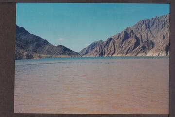Iceberg Canyon; change from mud to clear
