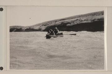 One of Dave Rust's boats in Glen Canyon