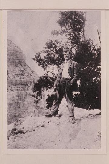 Goddard Nathaniel Quist at South Rim, 1915