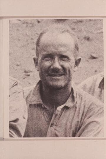 Raymond C. Moore.  Lees Ferry before start of 1923 survey of Grand Canyon.  From group photo