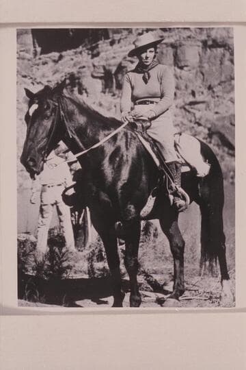 Mrs. Charles Redd.  Hole in the Rock