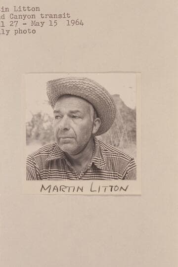 Martin Litton.  Grand Canyon transit