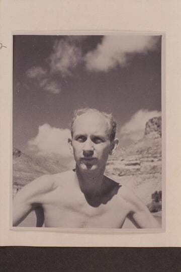 Phil Lundstrom, who was with the party from Green River, Wyoming, to Jensen, Utah