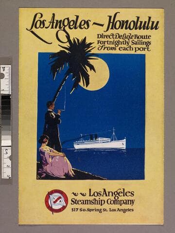 Dinner Aloha : S.S. City of Los Angeles