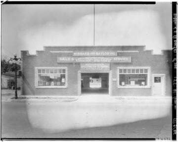 Hibbard and Baylor speedometer repair shop, 145 West Union, Pasadena. 1926