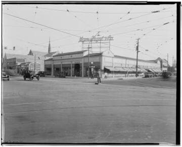 South east corner of Colorado and Los Robles, featuring Myer Siegel Building, Pasadena