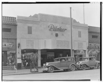 Pilcher clothing store, 420 East Colorado, Pasadena. 1930