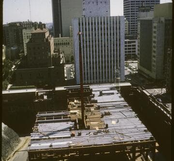 Bank of America's 52-story building is started